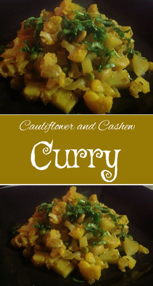 Cauliflower and Potato Curry With Cashews - Healing Tomato Recipes