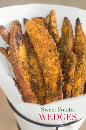 Sweet Potato Wedges Recipe (Vegan) - HealingTomato.com