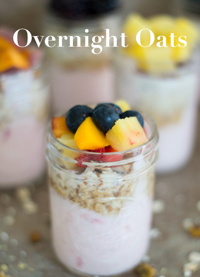 Make-Ahead Oatmeal Jars  5 Easy Overnight Oat Recipes - Radiant Life