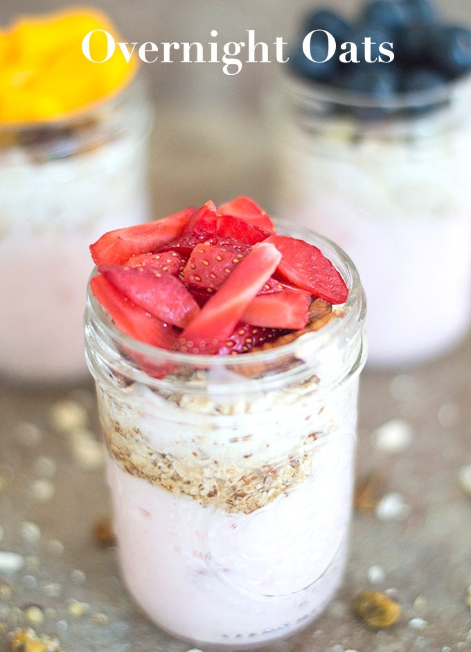 Overnight Oats for Meal Prep - Peel with Zeal