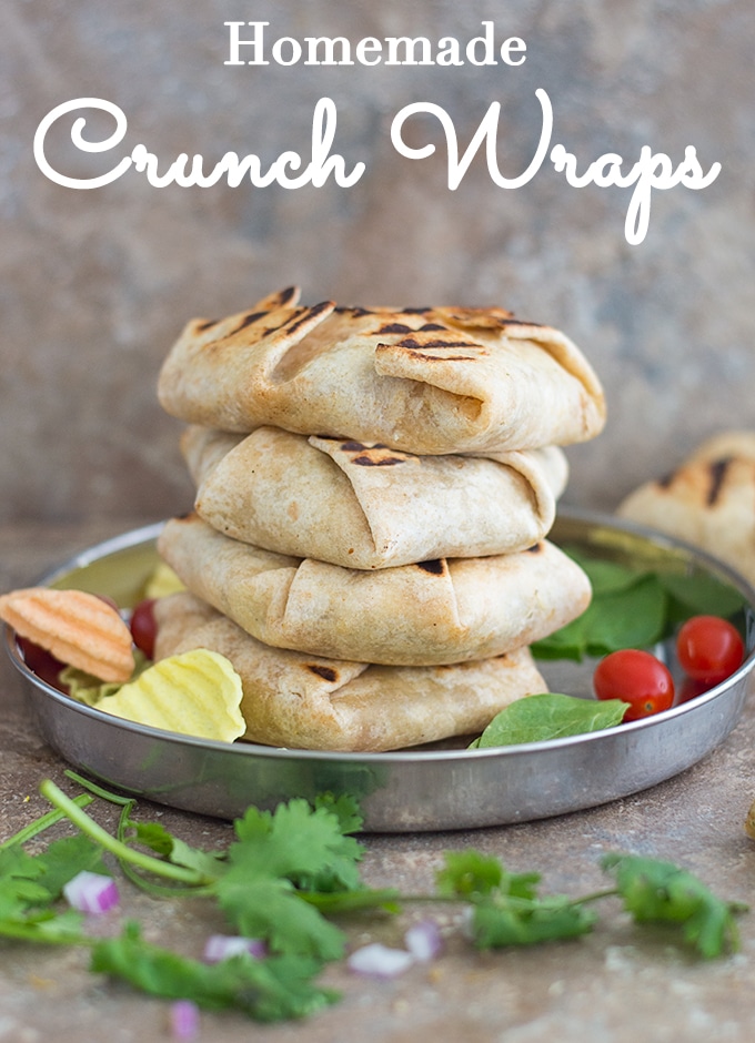 Mini Crunch Wraps (Organic) | Healing Tomato Recipes