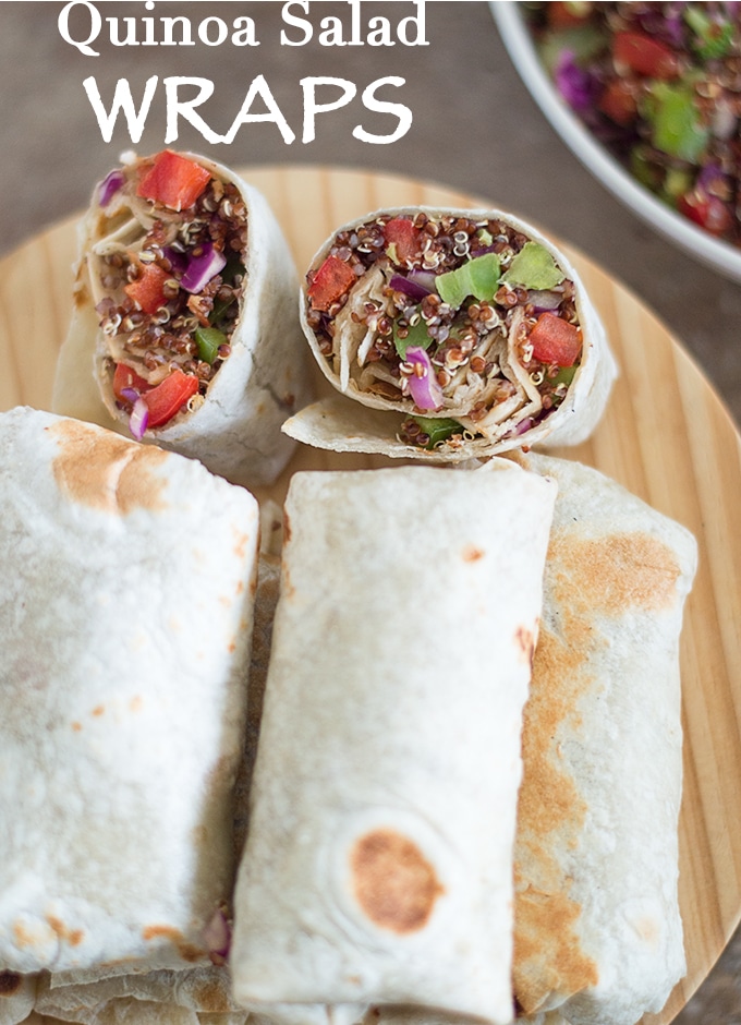 Quinoa Tortilla Wraps - Cooking With Elo