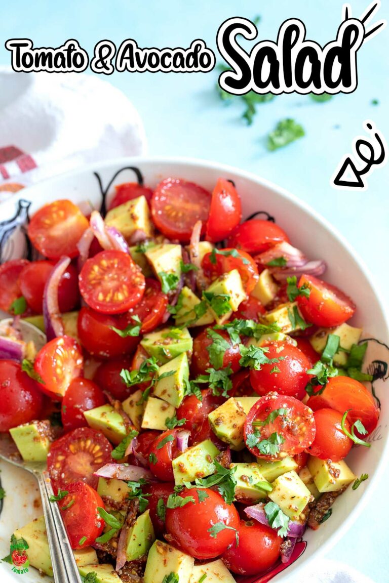 Avocado Tomato Salad - HealingTomato.com